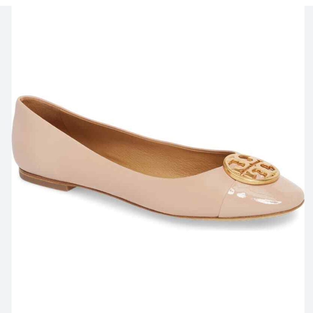 Tory Burch Chelsea Cap Toe Ballet Flats